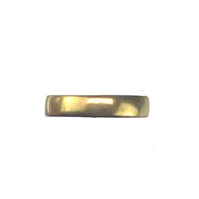 Lot 160 - A 22ct gold band ring, Birmingham 1894.