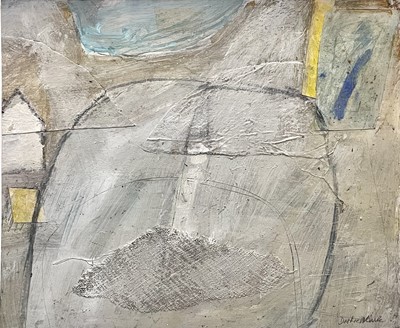 Lot 390 - Daphne MCCLURE (1930) Lighthouse Mixed media...