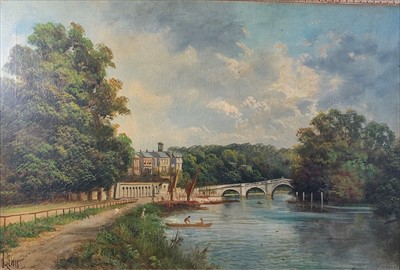 Lot 968 - J. LEWIS (19th Century) Kingston Upon Thames...