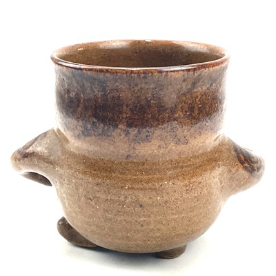 Lot 836 - Alan Brough, A studio pottery mug or vessel,...