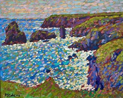 Lot 276 - Paul STEPHENS (1957) Kynance Cove, Cornwall...