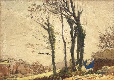 Lot 217 - Eleanor HUGHES (1882-1959) Cornish Trees...