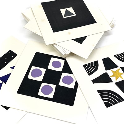 Lot 186 - Breon O'CASEY (1928-2011) A set of 36 cards...