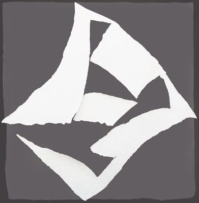 Lot 52 - Sandra BLOW (1925-2006) Charcoal Grey, 1981...
