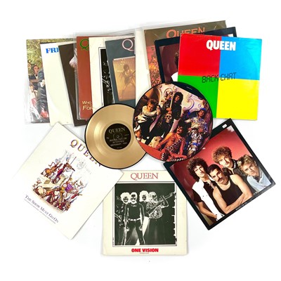 Lot 77 - QUEEN and FREDDIE MERCURY - A collection of 12".