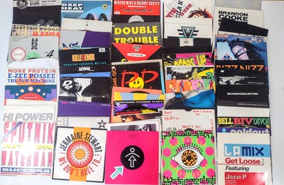 Lot 82 - BIG BEAT/EARLY HOUSE/80'S AND 90'S POP. Over fifty 12" singles.