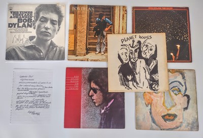 Lot 41 - BOB DYLAN. A reportedly signed LP and five others.