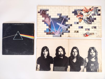 Lot 100 - PINK FLOYD. Three classic albums