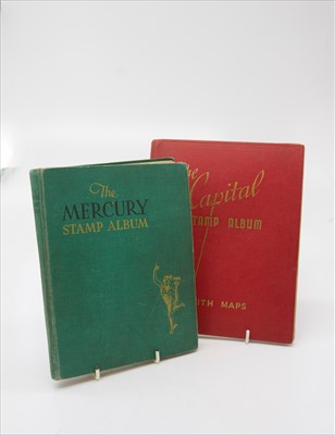 Lot 502 - The 'Capital' and 'Mercury' whole world stamp...