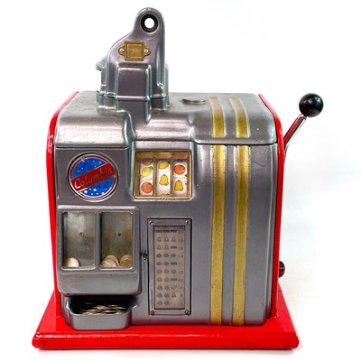 Lot 96 - A vintage Columbia table top one armed bandit...