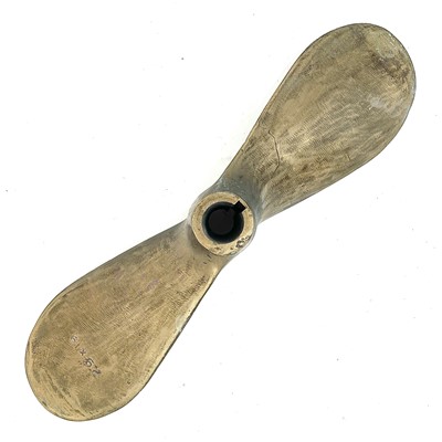 Lot 82 - A large maritime Kelvin bronze propeller,...