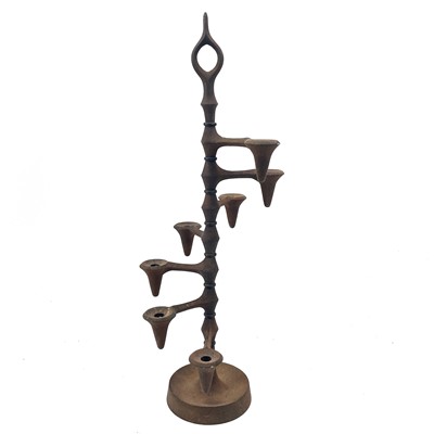 Lot 100 - Jens Quistgaard (1919-2008) A cast iron candle...