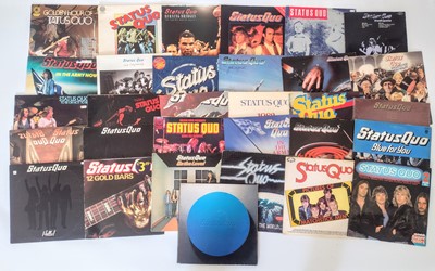 Lot 123 - STATUS QUO. Twenty-seven 12" vinyl albums and singles.