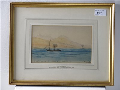 Lot 691 - Edwin HAYES (1819-1904)