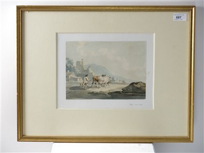 Lot 687 - Peter LE CAVE (act.c.1769-1816)