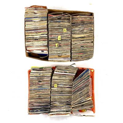 Lot 113 - ROCK and POP. A diverse collection of over 200+ 7" singles.
