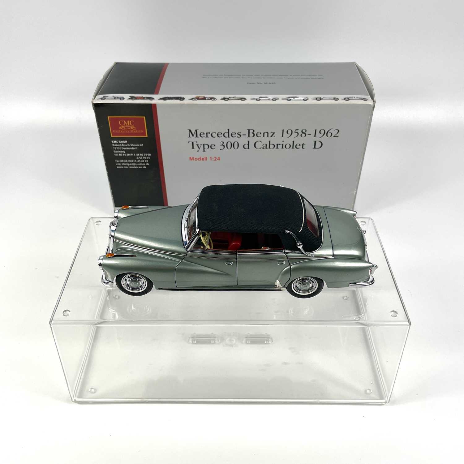 ミニカー CMC Mercedes Benz 1958-1962 1/24 Lot 706 - CMC Exclusive Modelle 1:24 scale Mercedes