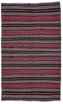 Lot 1249 - A Ghasghai kelim, South West Persia, circa 1940's