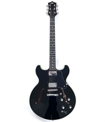 Lot 249 - An Aslin Dane Jazz 35 electric guitar.