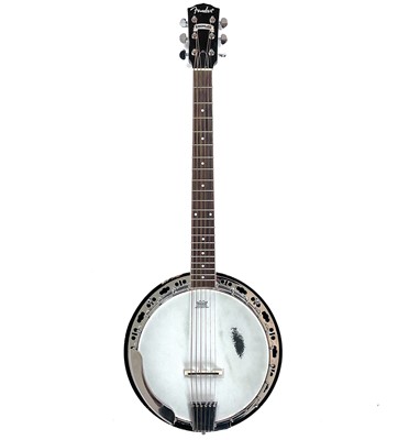 Lot 244 - A Fender Rustler six string banjo.