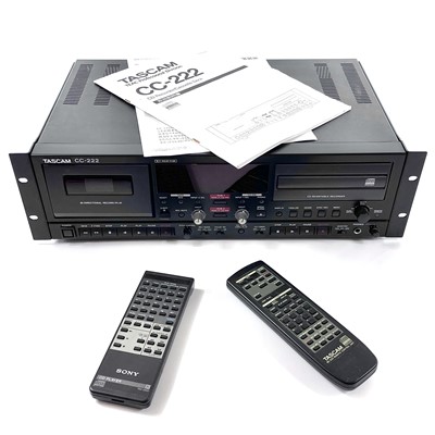 Lot 297 - A Tascam CC-222 CD recorder/Cassette Deck.