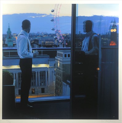 Lot 1040 - Iain FAULKNER (b.1973) London Evening...