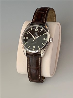 Lot 2472 - An Omega gentleman's Railmaster Aqua Terra...