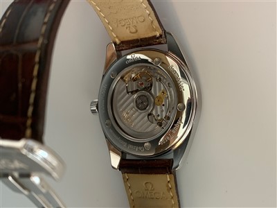 Lot 2472 - An Omega gentleman's Railmaster Aqua Terra...