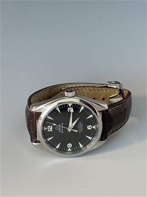 Lot 2472 - An Omega gentleman's Railmaster Aqua Terra...