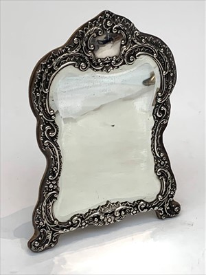Lot 2032 - An Edwardian silver mounted dressing table...