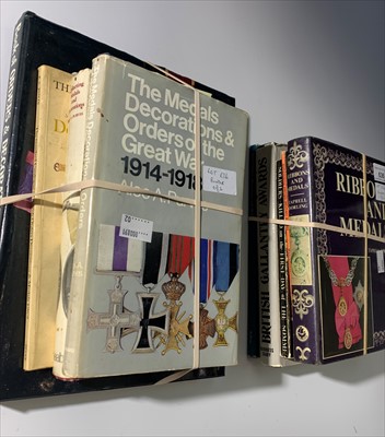 Lot 636 - Medals, Decorations, Ribbons & Gallantry Reference Books