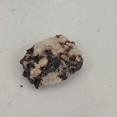 Lot 140 - Rare location tin:  Six pieces of Cligga mine tin ore.