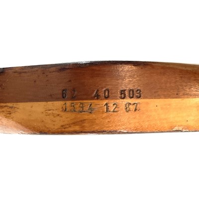 Lot 18 - A 20th century laminated wood propeller.