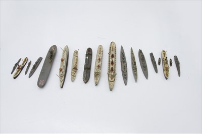 Lot 580 - Ships - Dinky and others in mixed condition,...