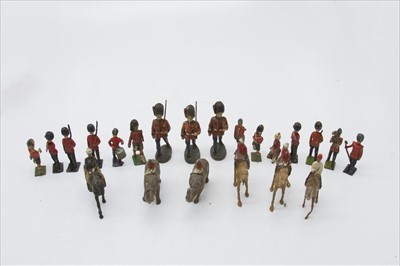 Lot 575 - Lead - quantity of lead figures by Britains...