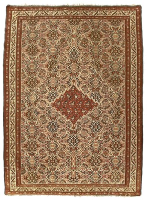 Lot 1261 - A Senneh kelim rug, West Persia, circa 1900-1920.
