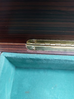 Lot 47 - A Swiss Reuge Romance musical jewellery box.