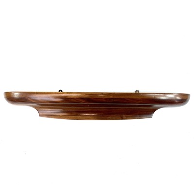 Lot 451 - Ship builders half block model