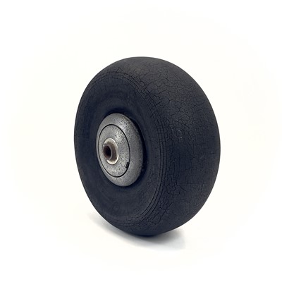 Lot 32 - An aircraft tailwheel, WWII.