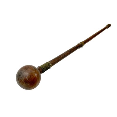 Lot 3 - A Zulu hardwood knobkerrie.