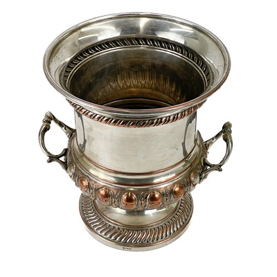 Lot 28 - A WMF silver plated ice bucket.