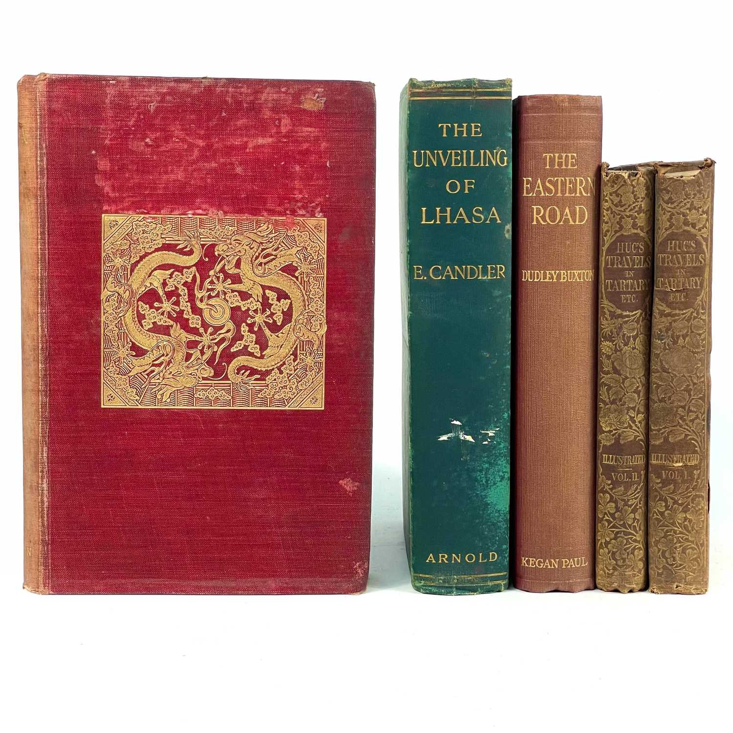 Lot 26 - Five books on Thibet, Tartary, and Korea.