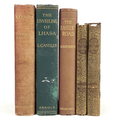 Lot 26 - Five books on Thibet, Tartary, and Korea.