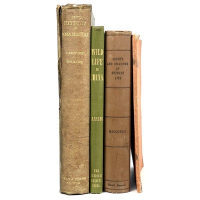 Lot 32 - Four works published in Shanghai.