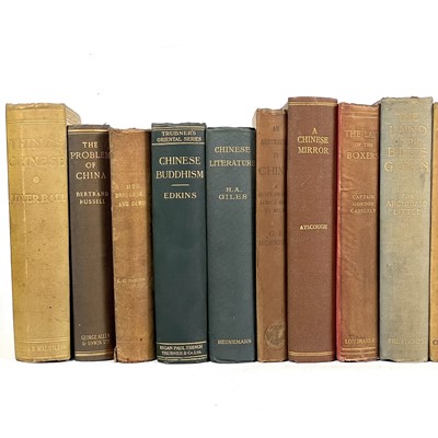 Lot 23 - Fifteen books about the history and culture of China.