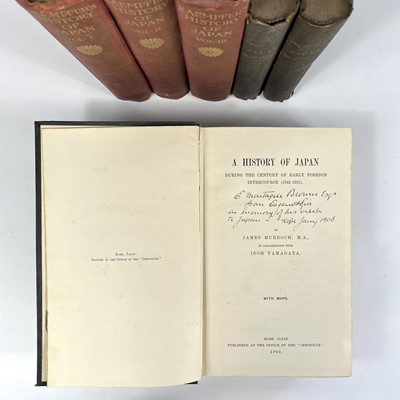 Lot 34 - Six books about Japan.