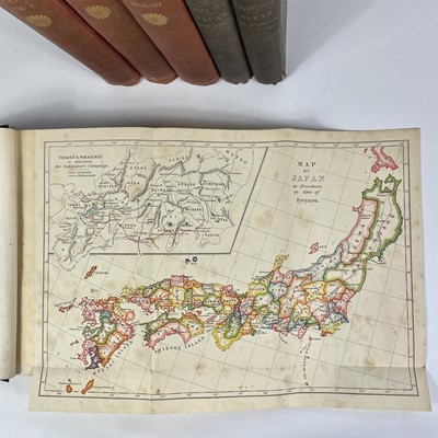 Lot 34 - Six books about Japan.