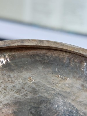 Lot 4 - A pair of Chinese silver tazzas, stamped Zeewo, circa 1920.