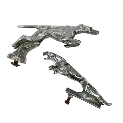 Lot 43 - A Jaguar chrome plated car mascot.