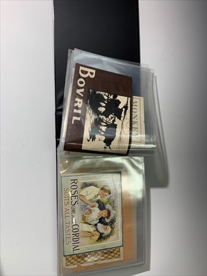 Lot 543 - Magazine advert inserts - approx. 70 in album...